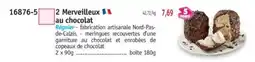 Maximo 2 Merveilleux au chocolat offre