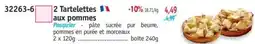 Maximo 2 Tartelettes aux pommes offre