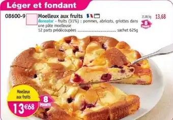 Maximo Moelleux aux fruits offre