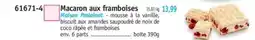 Maximo Macaron aux framboises offre