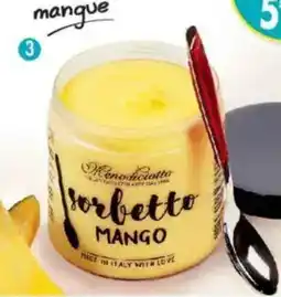 Maximo MENODICIOTTO Sorbet mangue offre