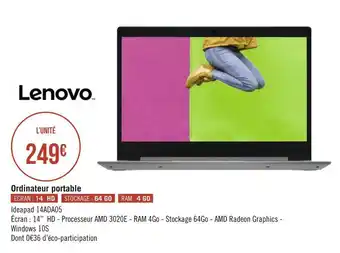 Lenovo ordinateur portable