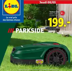 Lidl Lidl - tondeuse robot offre