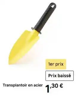 Leroy Merlin Transplantoir en acier offre