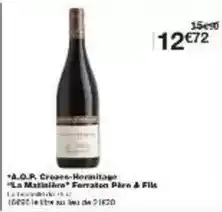 Monoprix A.o.p. crowe-hermitage offre