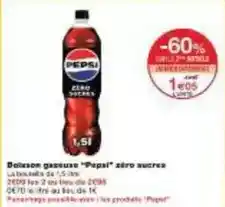 Monoprix Pepsi - bolson gazeuse offre