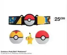 Monoprix Ceinture poké ball pakémon offre