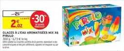 Intermarché Mix - glacés à l'eau aromatisées x6 offre