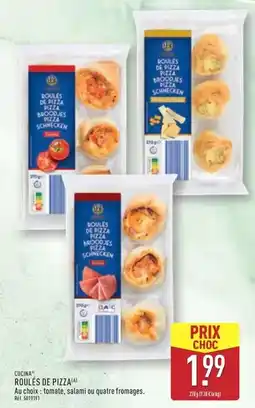 ALDI Roulés de pizza offre