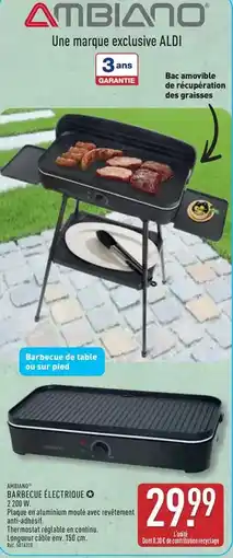 ALDI Ambiano - linea marque exclusive offre