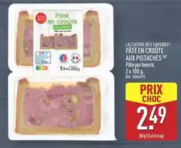 ALDI La cuisine des saveurs - pâté en croûte aux pistaches offre
