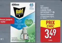 ALDI Raid - recharge liquide pour diffuseur offre