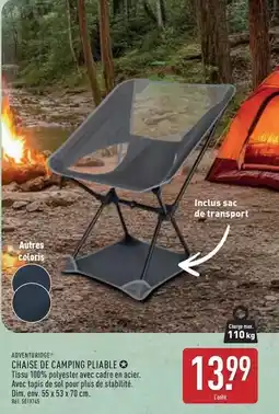 ALDI Dim - chaise de camping pliable offre