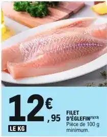 E.Leclerc Filet d'églefin offre