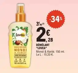 E.Leclerc Lovea - démelant offre