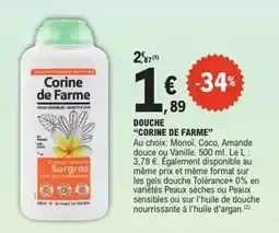 E.Leclerc Corine de farme - douche offre
