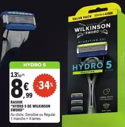 E.Leclerc Wilkinson - rasoir hydro 5 de offre