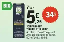 E.Leclerc So bio - soin visage offre