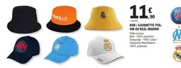 E.Leclerc Sport Casquette psc, con ou real madrid offre