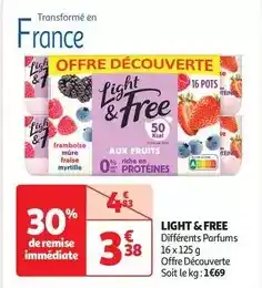 Auchan Light & free offre