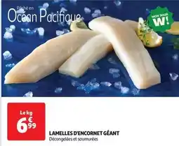 Auchan Lamelles d'encornet géant offre
