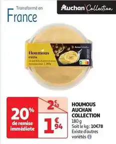 Auchan Auchan - houmous offre