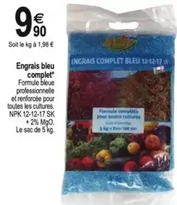 Tridôme Star - engrais bleu complet offre