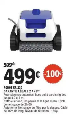 E.Leclerc Jardi Robot er 230 garantie légale 2 ans offre