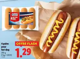 Lidl Mcennedy - 4 pains pour hot dog offre