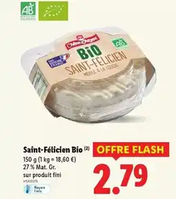 Lidl Chene d'argent - saint-félicien bio offre