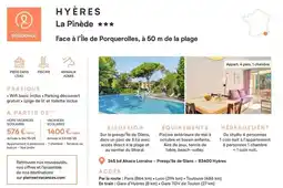 Pierre & Vacances Hyères la pinde ++ offre