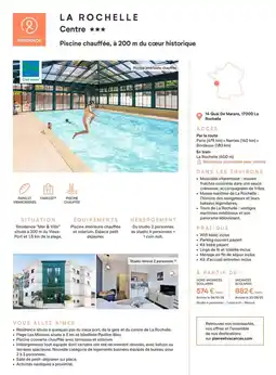 Pierre & Vacances Centre offre