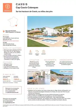 Pierre & Vacances Cap cassis calanques offre