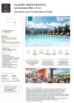Pierre & Vacances Flaine montsoleil les terrasses d'eos offre