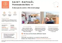 Pierre & Vacances Promenade des bains offre