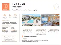 Pierre & Vacances Bleu marine offre