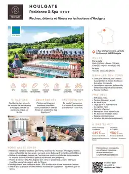 Pierre & Vacances Residence & spa offre