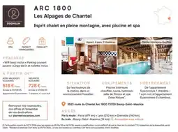 Pierre & Vacances Les alpages de chantel offre