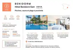 Pierre & Vacances Hôtel benidorm east offre