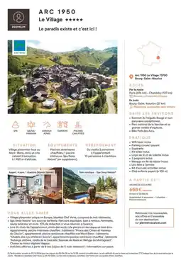 Pierre & Vacances Le village offre