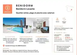 Pierre & Vacances Benidorm levante offre