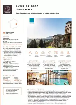 Pierre & Vacances Avoriaz 1800 offre