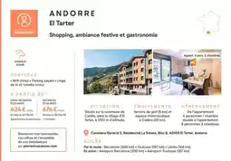 Pierre & Vacances El tarter shopping, ambiance festive et gastronomie offre