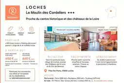 Pierre & Vacances Loches le moulin des cordeliers offre