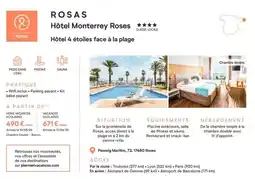 Pierre & Vacances Hôtel monterrey roses offre