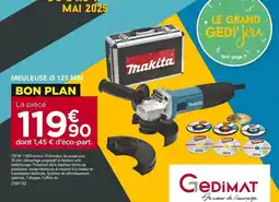 Gedimat Makita - bon plan offre