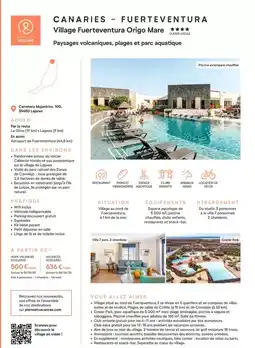 Pierre & Vacances Village fuerteventura origo mare offre