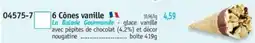 Maximo 6 Cônes vanille offre