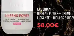 Sephora Erborian - ginseng power offre