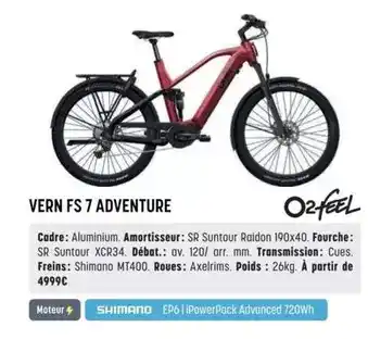 Bouticycle Shimano - vern fs 7 adventure offre